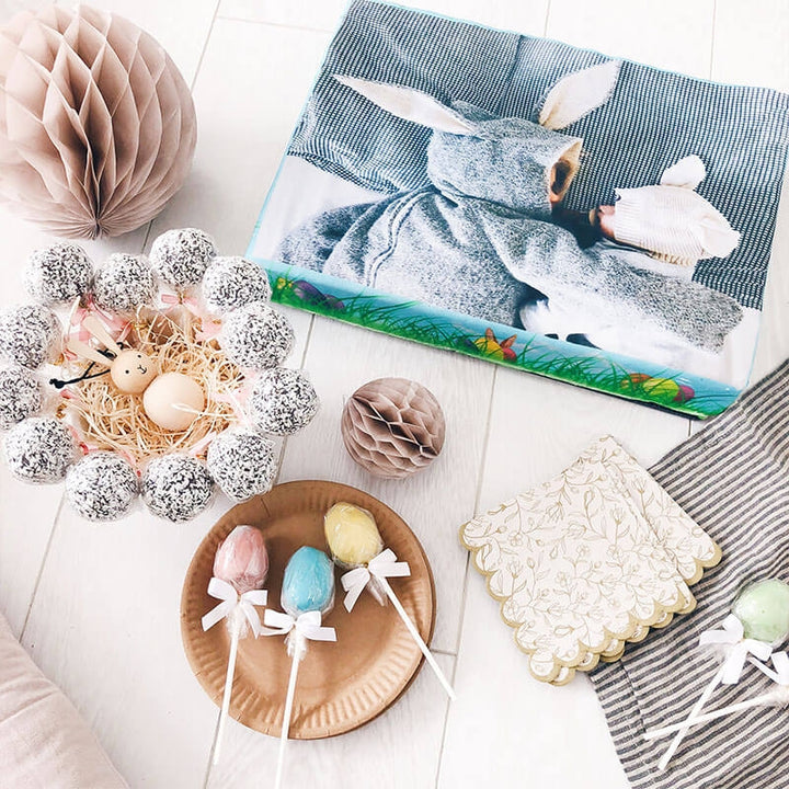 Färgglada cake-pops ägg  (12 st)