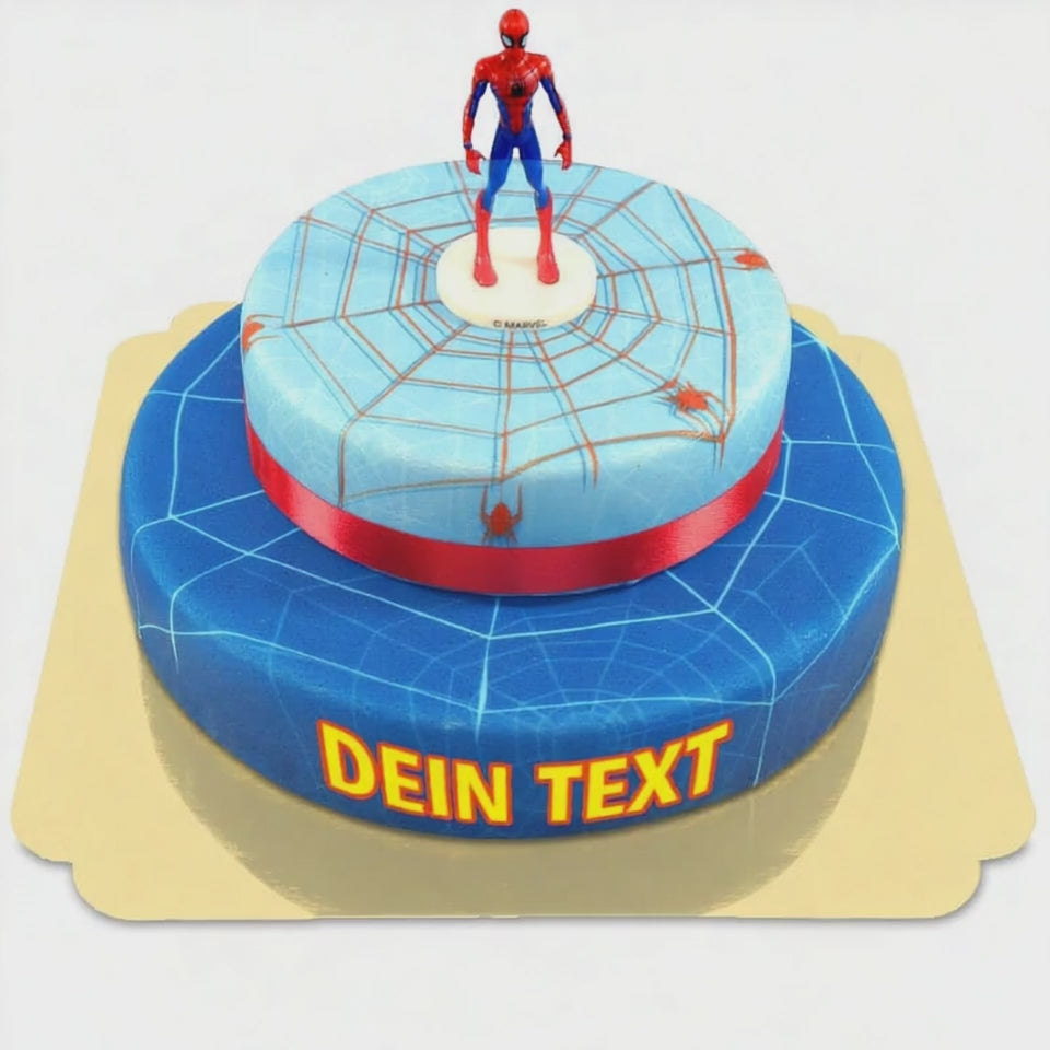 Spiderman® på tvåvåningstårta