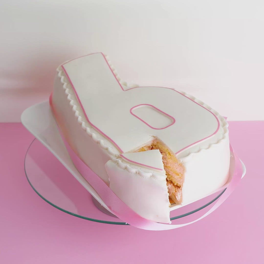 Zahlen-Torte, verschiedene Farben