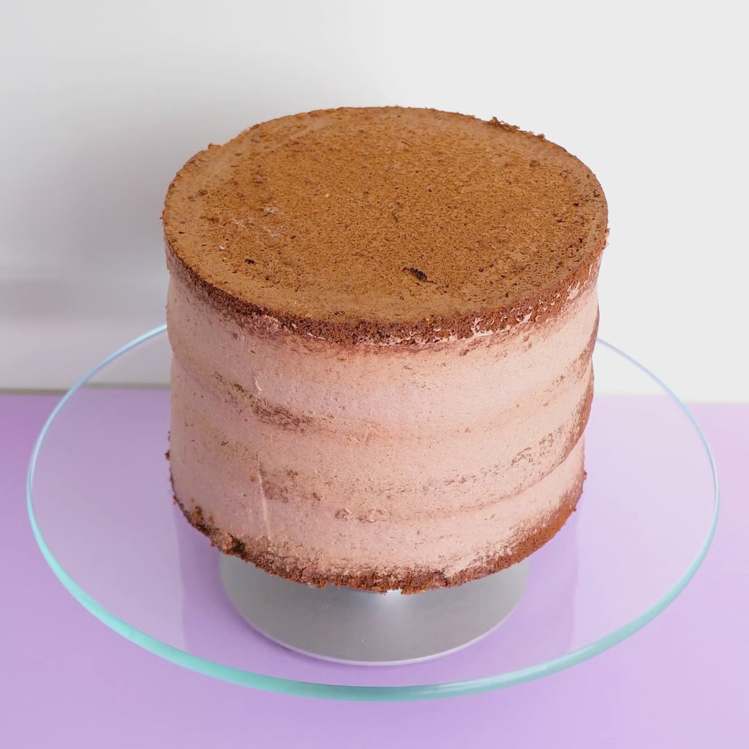 Choklad Naked Cake - olika storlekar