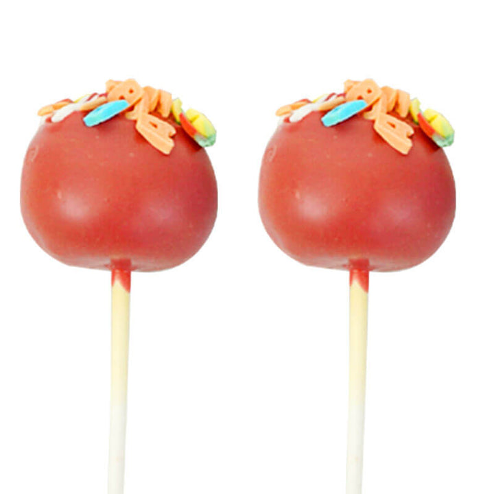 ABC Cake-Pops Röda (12 st) 