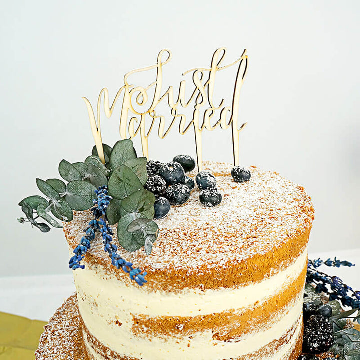 Naked Cake, bröllopstårta