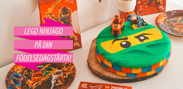 Lego Ninjago® på tårtor