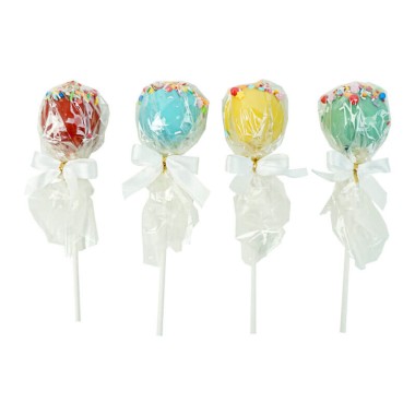 Glada Cake-Pops med Strössel-Konfetti (12 st) 