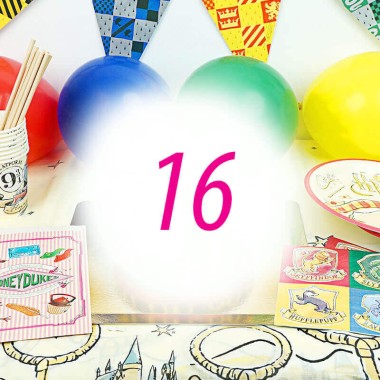 Harry Potter® Partyset för 16 personer - utan tårta