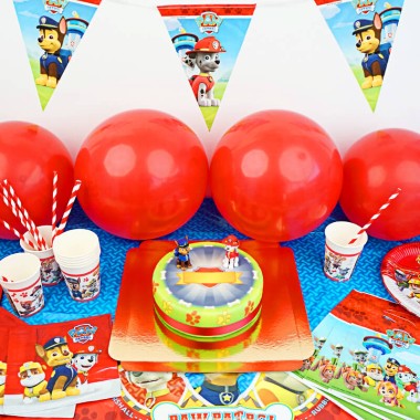 Partyset PAW Patrol® - inkl. tårta